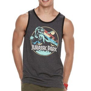New! Jurassic Park Tank Top T-Shirt Fallen World